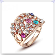 Crystal Jewelry Fashion Accessories Alloy Ring (AL0030G)